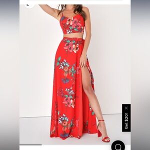 Lulus 2 piece dress. Worn to one dinner, like new!